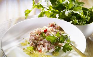 Tartare de veau aux herbes