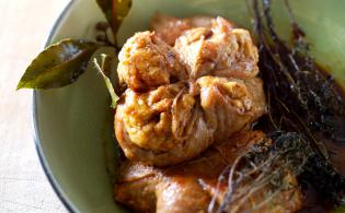 Paupiettes de veau au thon et au fromage fondu