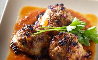 Boulettes de veau aux raisins secs