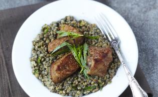 Sauté d’agneau aux lentilles