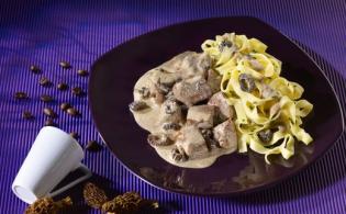 Recette de Sauté de veau aux morilles, sauce arabica