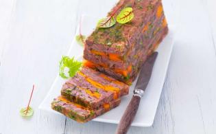 Terrine de queue de bœuf aux carottes