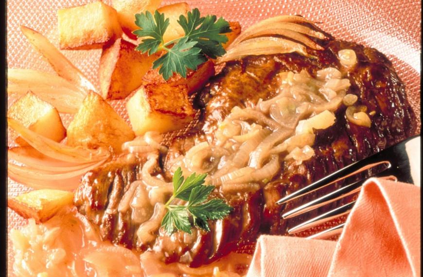 Bavette à l'échalote