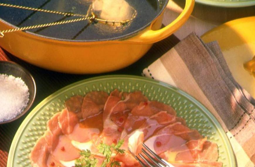 Fondue de veau au gratin de fenouil