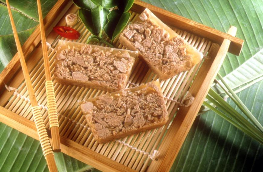 Agneau en gelée façon chinoise Agneau en gelée façon chinoise