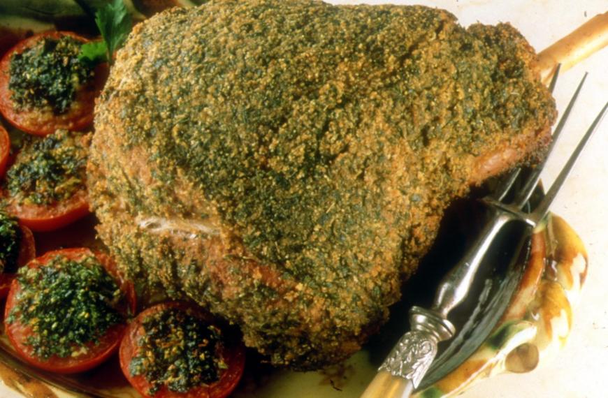 Gigot Dagneau De Lait En Croute Dherbes