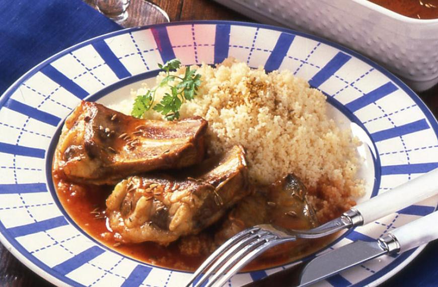 Poitrine d'agneau au cumin Poitrine d'agneau au cumin