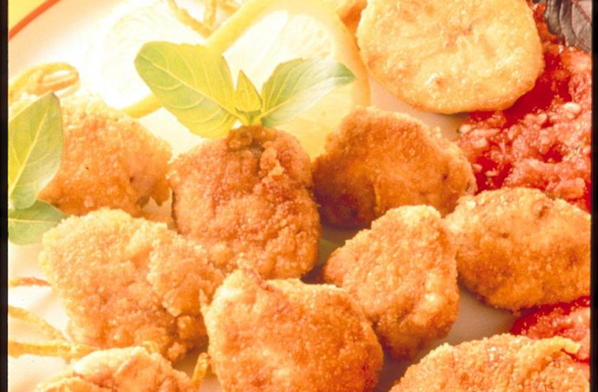 Bouchées de cervelle d'agneau, sauce féroce Bouchées de cervelle d'agneau, sauce féroce