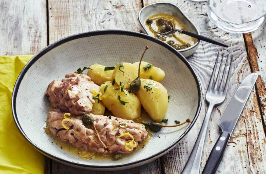 Cervelle de veau aux câpres