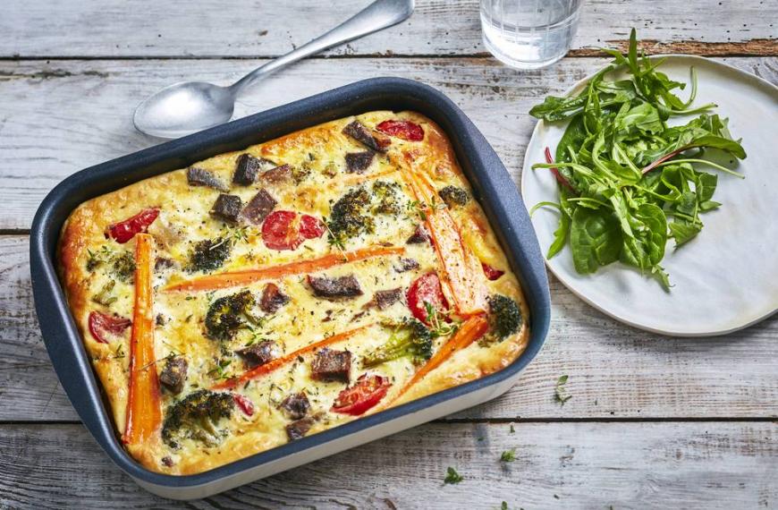 Clafoutis de boeuf aux légumes