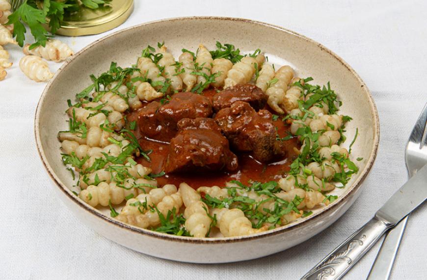 Navarin de chevreau aux crosnes