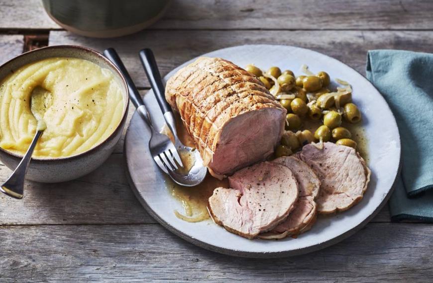 Recette De Roti De Veau Aux Olives