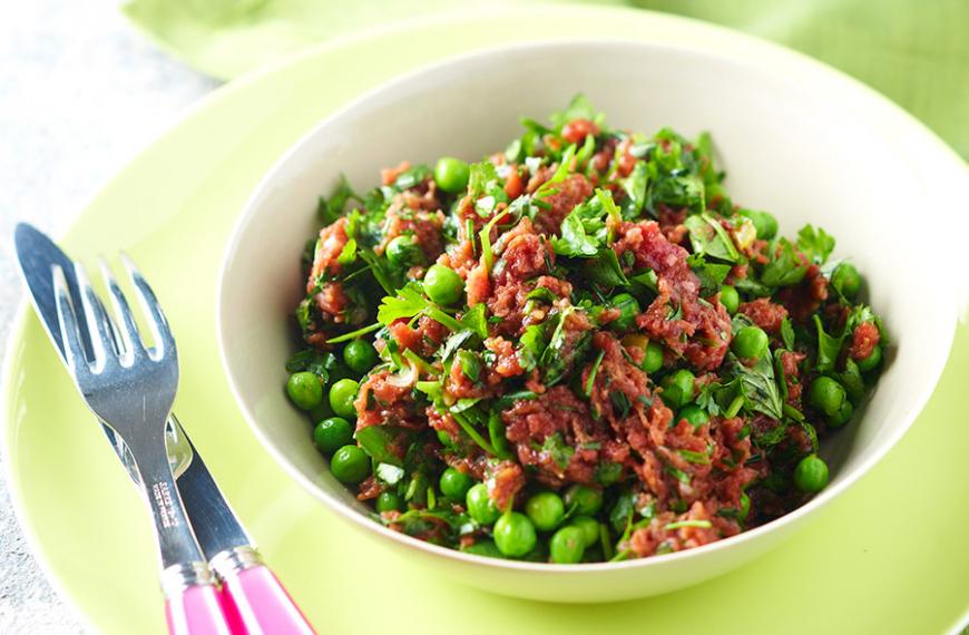 Recette de Tartare de bœuf Véronèse