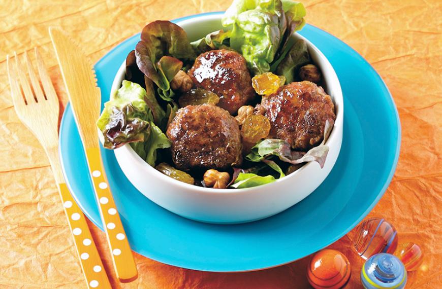 Boulettes de bœuf aux raisins secs