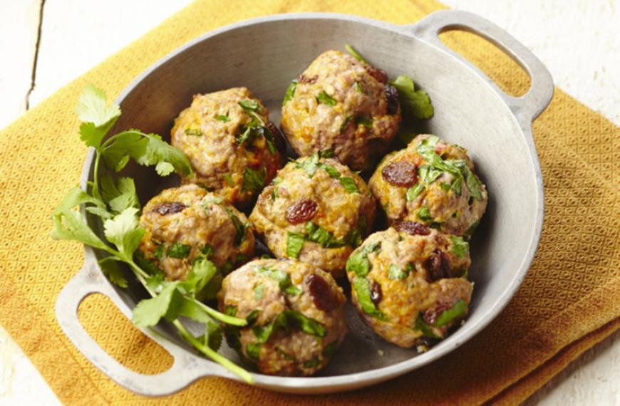 Boulettes de chevreau à la coriandre