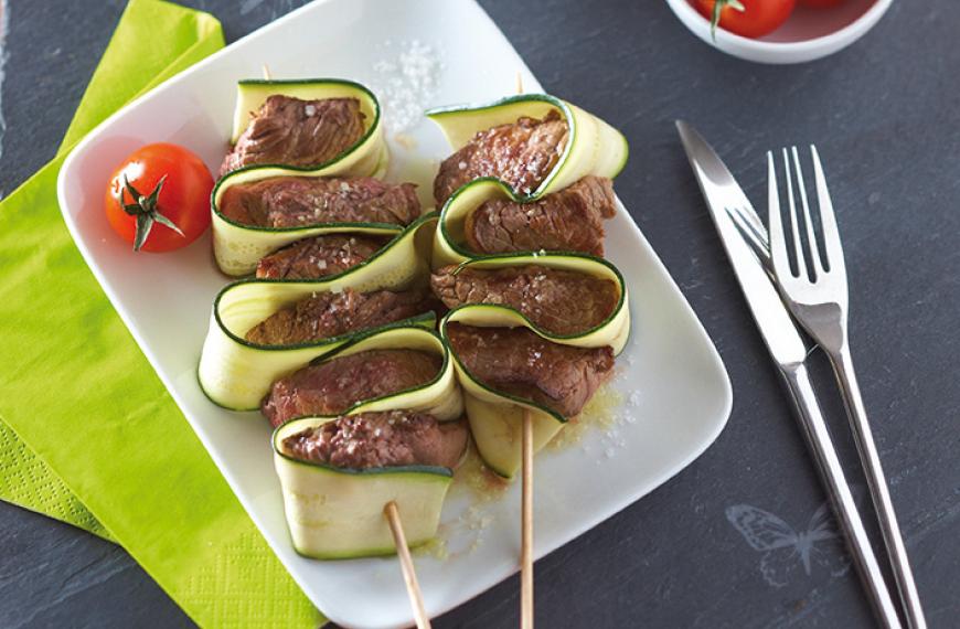 Brochettes de bœuf épicées Brochettes de bœuf épicées