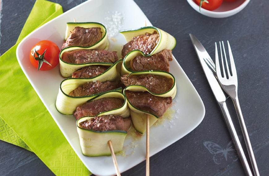 Brochettes de bœuf épicées 