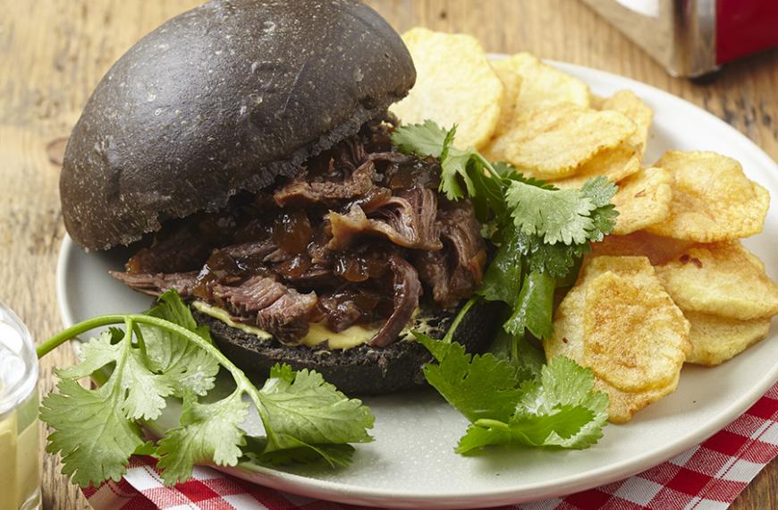 Burgers à la joue de bœuf