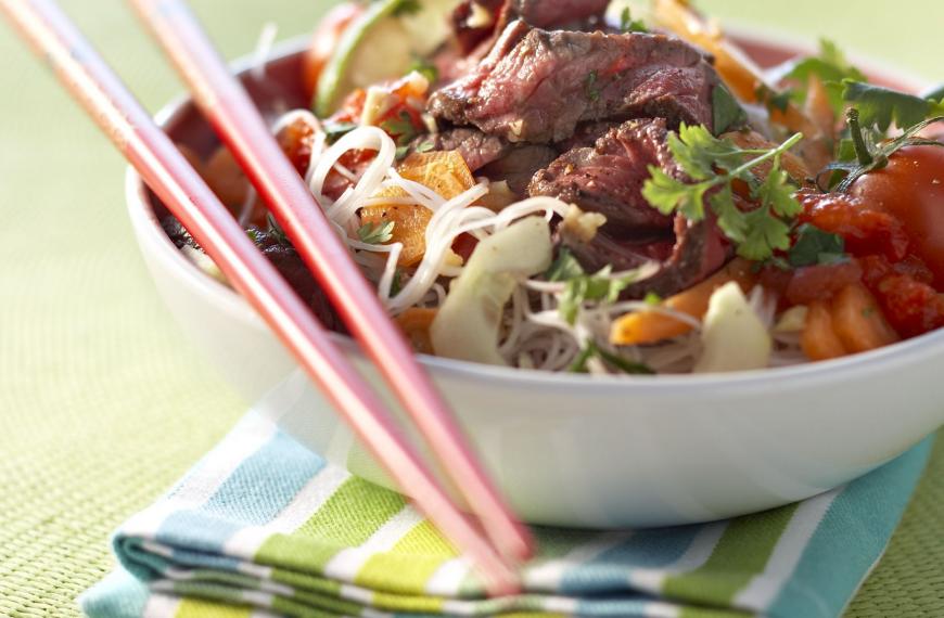 Salade de boeuf à la chinoise