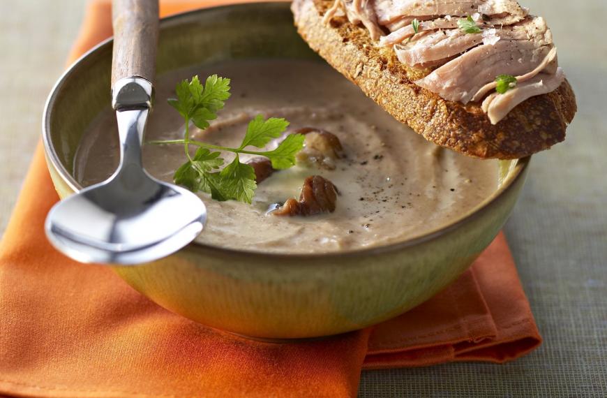 Recette De Jarret De Porc En Soupe De Potiron A La Creme