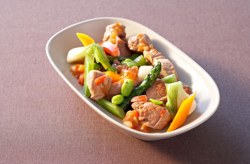 Navarin d'agneau chrono et ses légumes de printemps