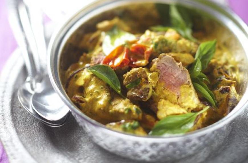 Emincé de bœuf au curry