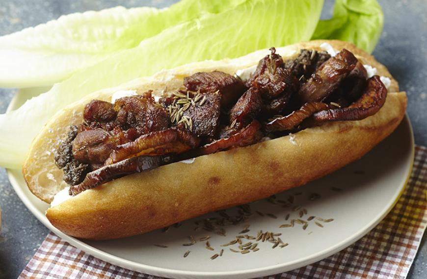 Kebabs à l’agneau chèvre et aubergine Kebabs à l’agneau chèvre et aubergine