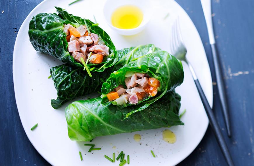 Recette de nems de porc aux légumes