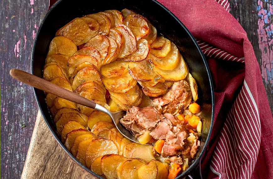 Ragoût d'agneau aux pommes de terre