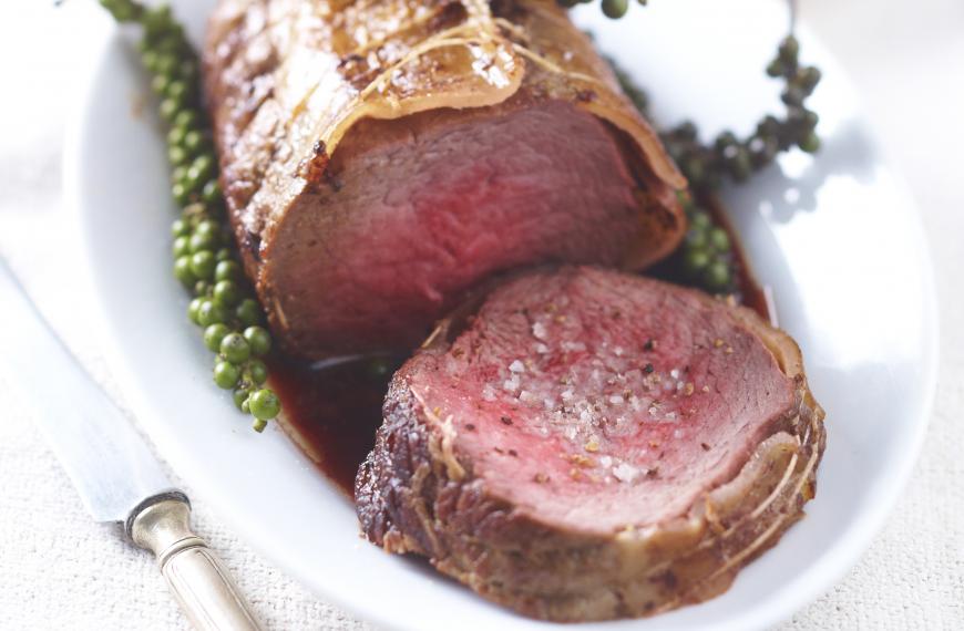 Rôti de bœuf au poivre frais Rôti de bœuf au poivre frais