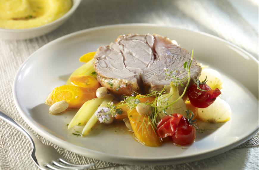 Recette de Rôti de veau en cocotte à l’italienne Recette de rôti de veau en cocotte à l’italienne