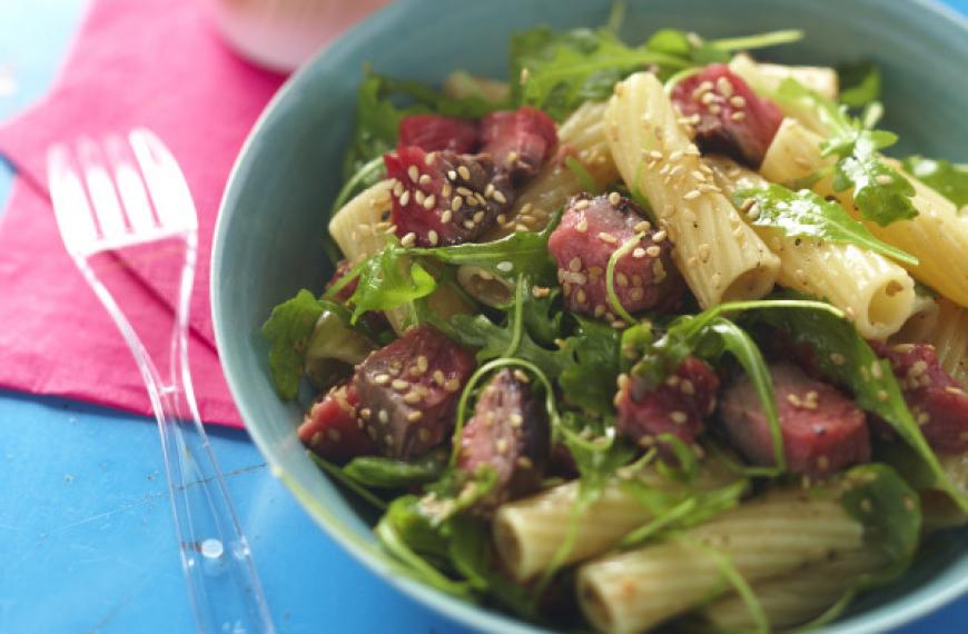 Salade de boeuf aux penne Salade de boeuf aux penne