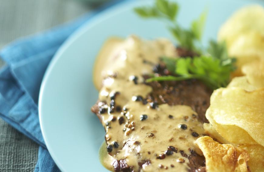 Steaks au poivre Steaks au poivre