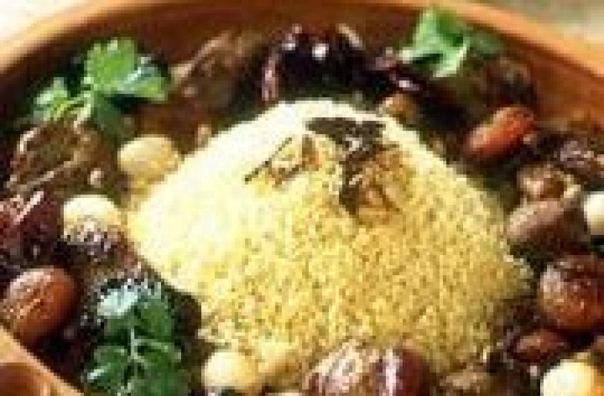 Tajine aux fruits secs et tomates confites Tajine aux fruits secs et tomates confites