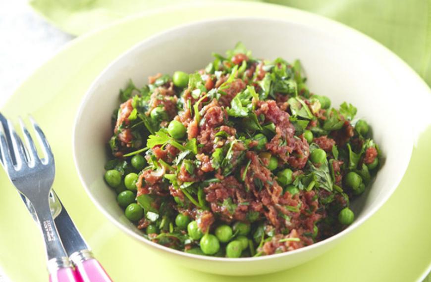 Tartare de bœuf Véronèse Tartare de bœuf Véronèse