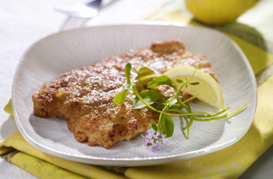 Escalopes de veau panées au Parmesan Escalopes de veau panées au Parmesan
