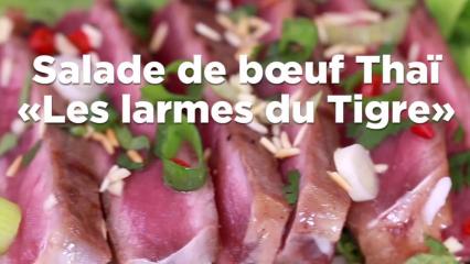 Salade de bœuf Thaï - Les larmes du tigre