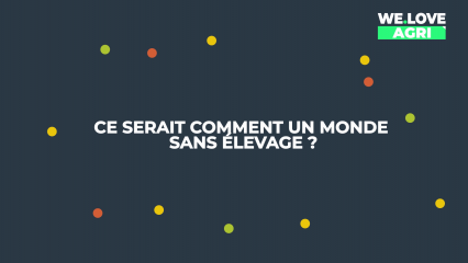 Ce serait comment un monde sans élevage ?