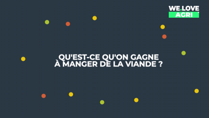 Qu'est ce qu'on gagne à manger de la viande ?