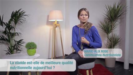 La viande est-elle de meilleure qualité nutritionnelle aujourd’hui ?