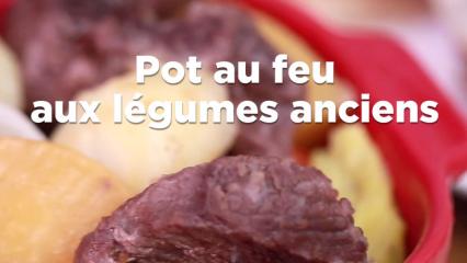 Pot-au-feu aux légumes anciens