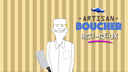 Grégory nous dessine son Job d’artisan boucher - Draw My Job