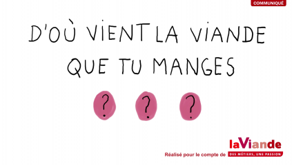 D'où vient la viande que tu manges - 1 jour 1 question