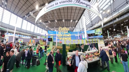 Stand "Aimez la viande Mangez-en mieux" - Salon de l'Agriculture 2026
