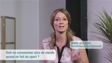 Doit-on consommer plus de viande quand on fait du sport ?