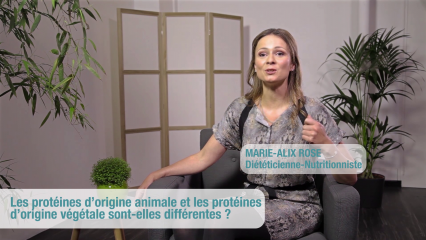 Les protéines d’origine animale et les protéines d’origine végétale sont-elles différentes ?